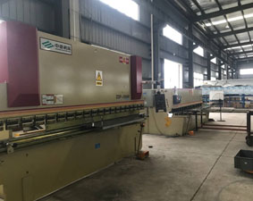 CNC bending machine and shearing machine
