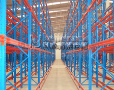 Narrow crossbeam rack