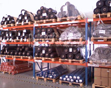 Storage of heavy shelves