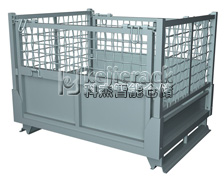 Steel turnover box