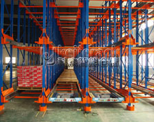 Automated shuttle warehouse